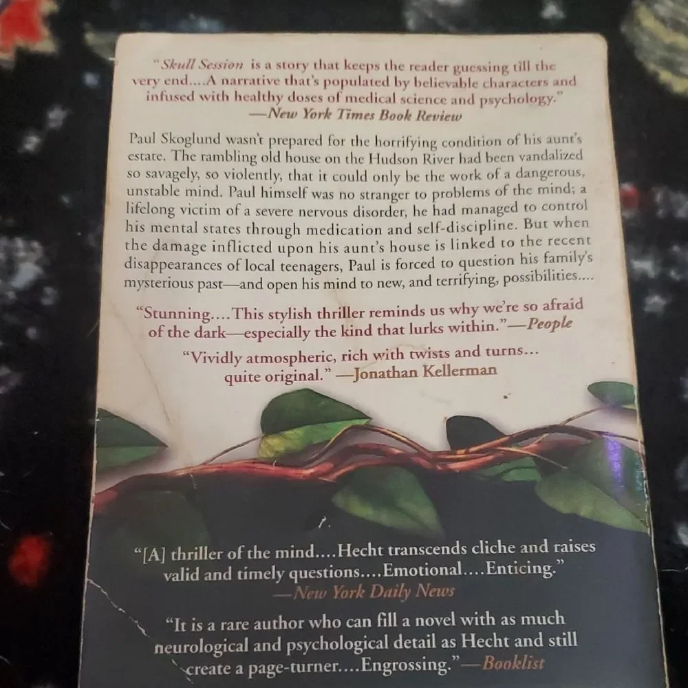 Daniel Hechter 'Skull Session' Paperback Novel 🌏5/$10🌏